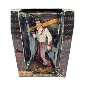 Trevco Elvis Presley 1957 Collectible Ornament Guitar Figure New in Box